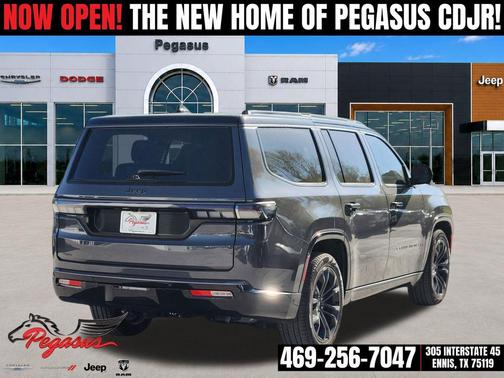 Baltic Gray Metallic Clearcoat 2026 Jeep Grand Wagoneer Summit Obsidian 4x4