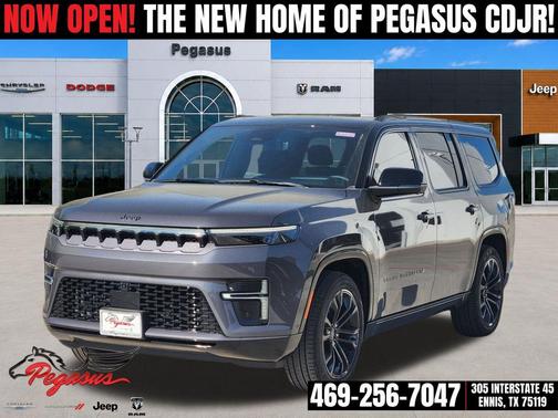 Baltic Gray Metallic Clearcoat 2026 Jeep Grand Wagoneer Summit Obsidian 4x4