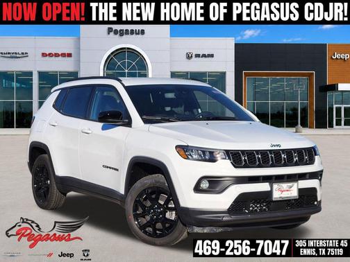 Bright White Clearcoat 2026 Jeep Compass Latitude