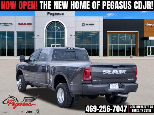 Granite Crystal Metallic Clearcoat 2026 RAM 3500 Laramie Crew Cab 4x4 8' Box