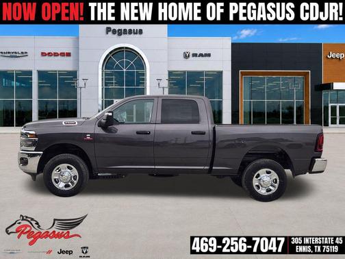 Granite Crystal Metallic Clearcoat 2026 RAM 2500 Tradesman Crew Cab 4x4 6'4' Box