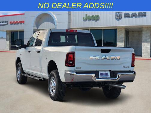 Bright White Clearcoat 2026 RAM 2500 Tradesman Crew Cab 4x4 6'4' Box