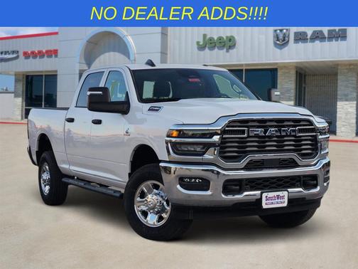 Bright White Clearcoat 2026 RAM 2500 Tradesman Crew Cab 4x4 6'4' Box