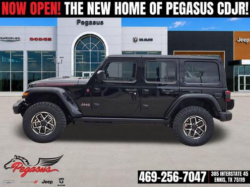Black Clearcoat 2026 Jeep Wrangler Rubicon