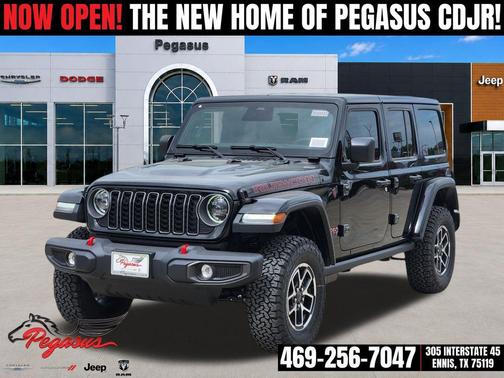 Black Clearcoat 2026 Jeep Wrangler Rubicon