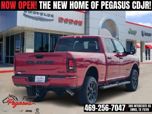 Molten Red Pearlcoat 2026 RAM 2500 Lone Star Crew Cab 4x4 6'4' Box