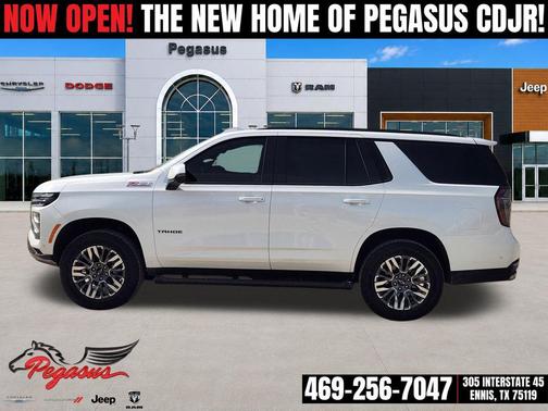 Iridescent Pearl Tricoat 2025 Chevrolet Tahoe 4WD Z71