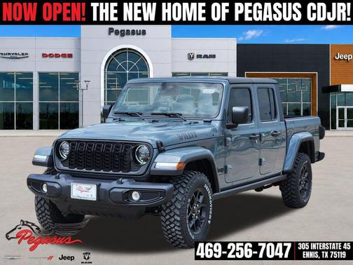 Anvil Clearcoat 2026 Jeep Gladiator Willys 4x4