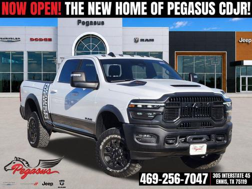 Bright White Clearcoat 2025 RAM 2500 Power Wagon