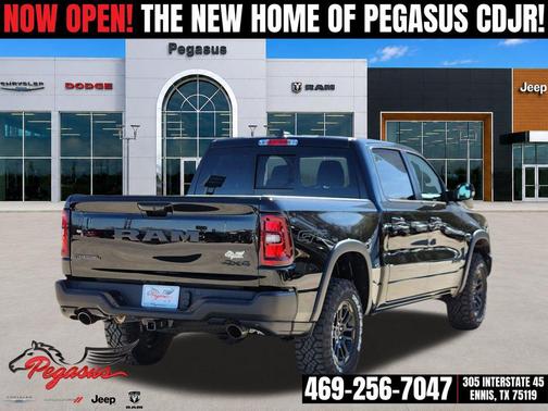 Diamond Black Crystal Pearlcoat 2026 RAM 1500 Rebel