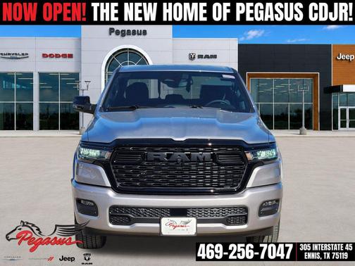 Billet Silver Metallic Clearcoat 2026 RAM 1500 Big Horn/Lone Star