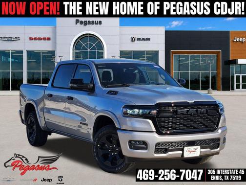 Billet Silver Metallic Clearcoat 2026 RAM 1500 Big Horn/Lone Star