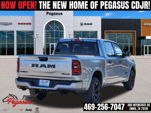 Billet Silver Metallic Clearcoat 2026 RAM 1500 Big Horn/Lone Star