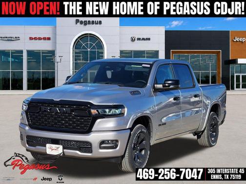 Billet Silver Metallic Clearcoat 2026 RAM 1500 Big Horn/Lone Star