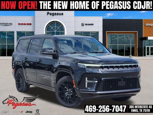 High Gloss Black 2026 Jeep Grand Wagoneer Limited Reserve 4x4