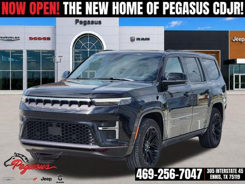High Gloss Black 2026 Jeep Grand Wagoneer Limited Reserve 4x4