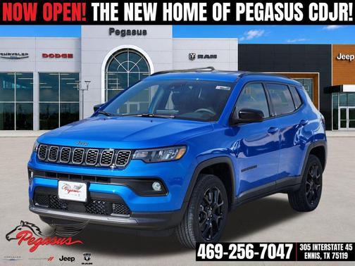 Hydro Blue Pearlcoat 2026 Jeep Compass Latitude