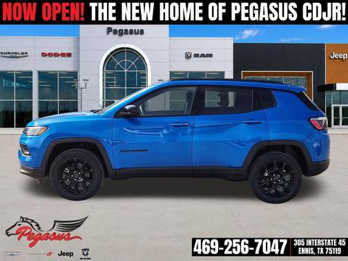 Hydro Blue Pearlcoat 2026 Jeep Compass Latitude