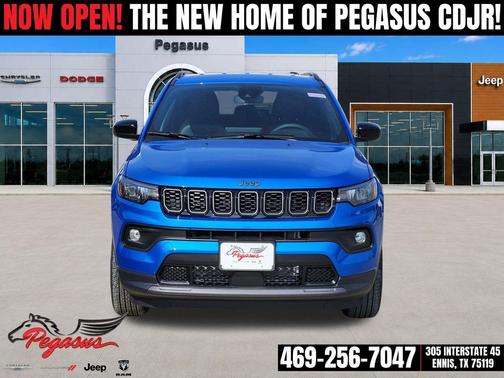Hydro Blue Pearlcoat 2026 Jeep Compass Latitude