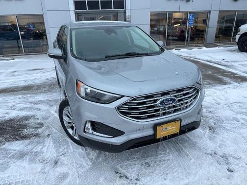 ICONIC SILVER 2024 Ford Edge TITANIUM SUV