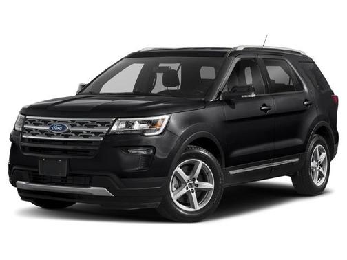 SHADOW BLACK 2018 Ford Explorer XLT
