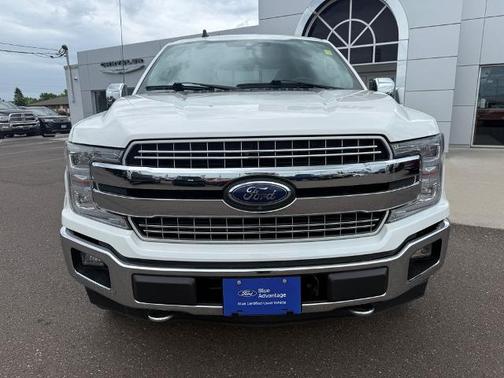 STAR WHITE METALLIC TRI-COA 2020 Ford F-150 LARIAT