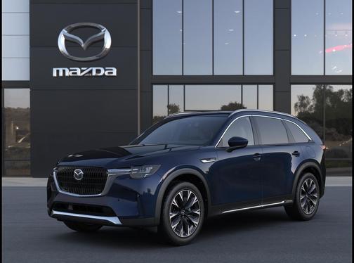 Blue 2026 Mazda CX-90 PHEV Premium Plus