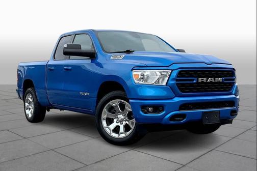 Hydro Blue Pearlcoat 2022 RAM 1500 Big Horn/Lone Star