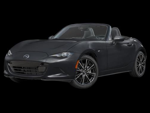 Black 2025 Mazda MX-5 Miata Grand Touring Convertible