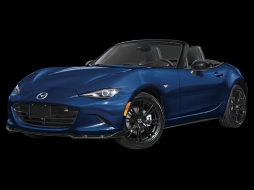 Blue 2026 Mazda MX-5 Miata Club Convertible