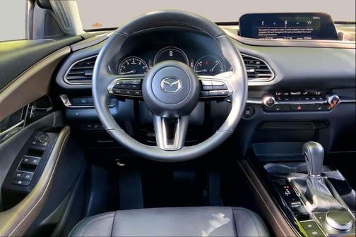 Deep Crystal Blue Mica 2025 Mazda CX-30 2.5 S Premium Package