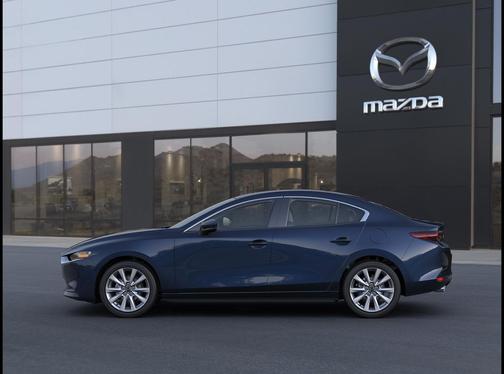 Blue 2026 Mazda Mazda3 FWD w/Preferred Package