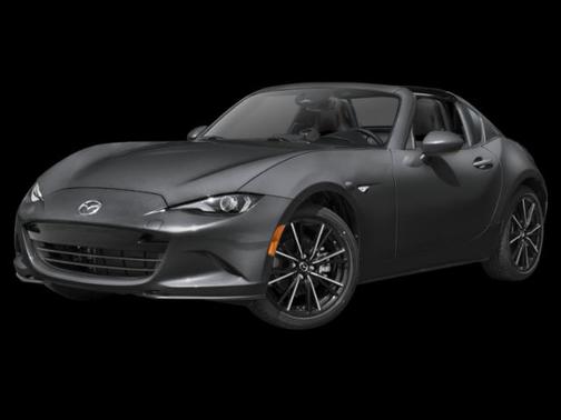 Gray 2026 Mazda MX-5 Miata RF Grand Touring Convertible