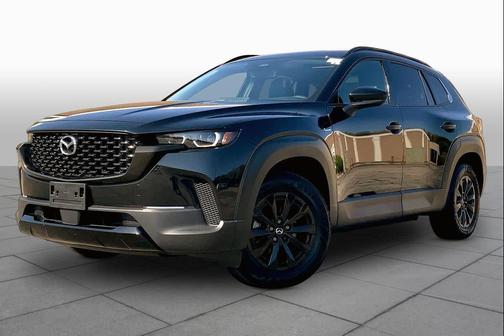 Jet Black Mica 2025 Mazda CX-50 Hybrid Premium Package