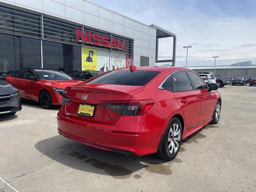 Rallye Red 2022 Honda Civic LX