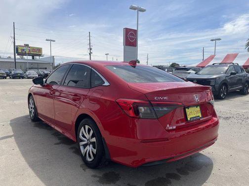 Rallye Red 2022 Honda Civic LX