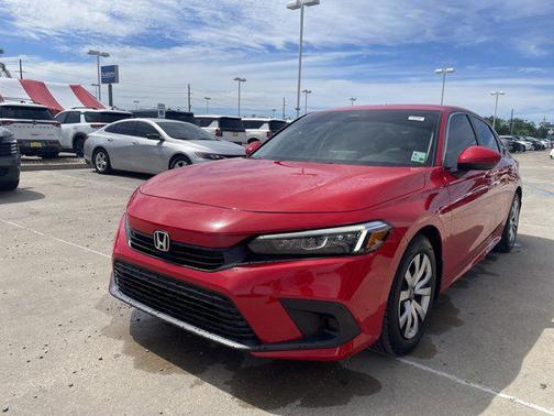 Rallye Red 2022 Honda Civic LX