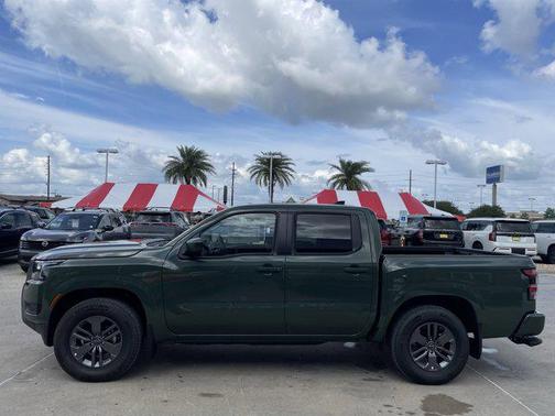 Tactical Green Metallic 2026 Nissan Frontier SV