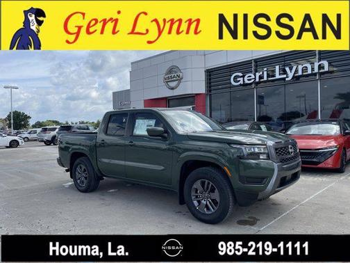 Tactical Green Metallic 2026 Nissan Frontier SV