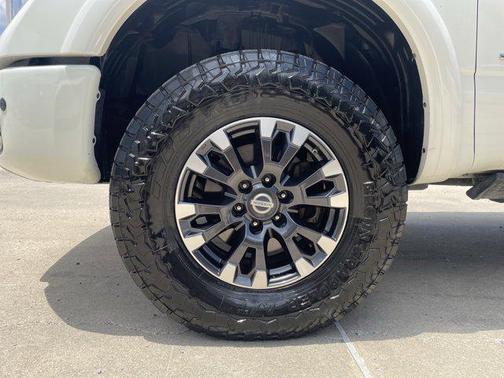 Pearl White 2017 Nissan Titan PRO-4X