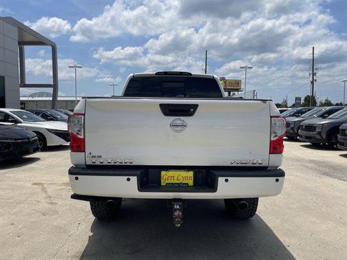 Pearl White 2017 Nissan Titan PRO-4X