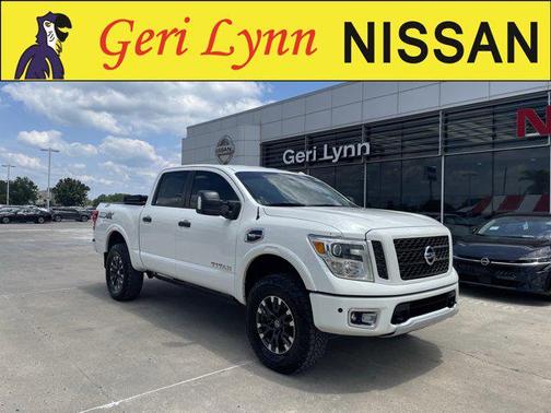 Pearl White 2017 Nissan Titan PRO-4X