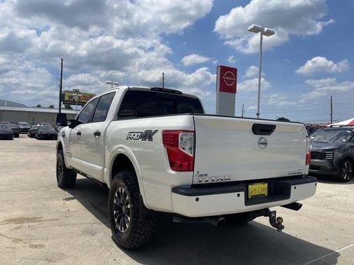 Pearl White 2017 Nissan Titan PRO-4X