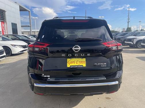 Super Black 2026 Nissan Rogue Platinum