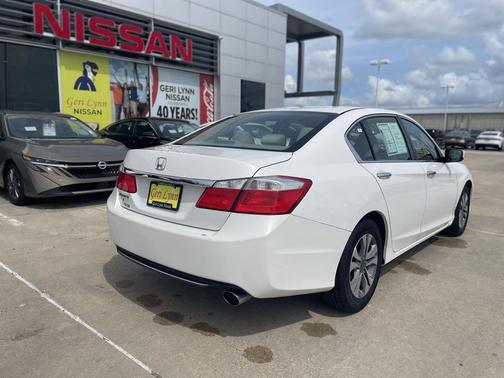 White Orchid Pearl 2015 Honda Accord LX