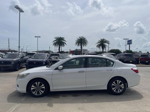 White Orchid Pearl 2015 Honda Accord LX