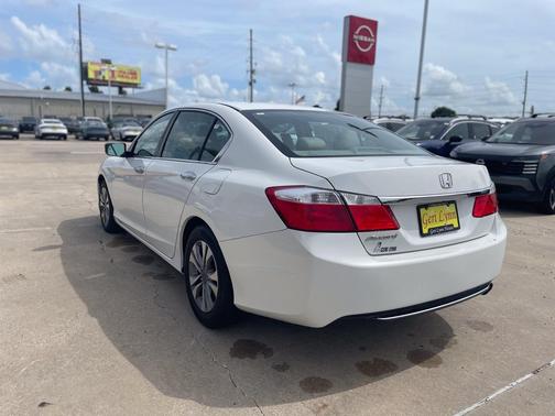 White Orchid Pearl 2015 Honda Accord LX