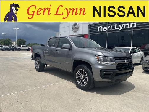 Satin Steel Metallic 2021 Chevrolet Colorado WT