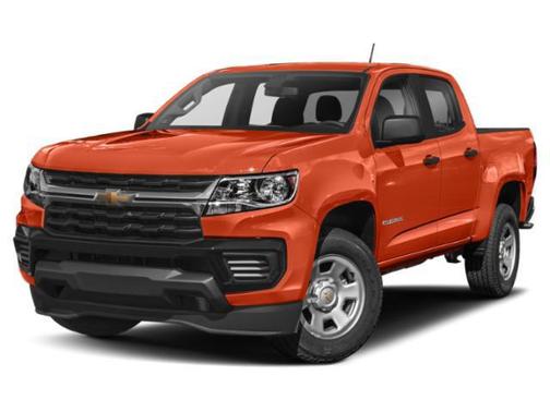 Satin Steel Metallic 2021 Chevrolet Colorado WT