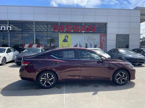Rosewood Metallic 2024 Nissan Sentra SV